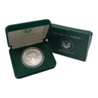 1992 1 oz American Silver Eagle w/ Box