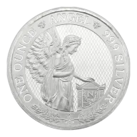 Pre-Owned 2021 St Helena Napoleon Angel 1oz Silver Coin - VAT Free