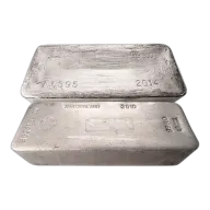 971.1 oz LBMA Good Delivery Silver Bullion Bar