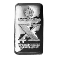 10 oz Scottsdale Mint X Cast Silver Bar - Imperium Collection
