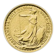 Pre-Owned 1/10 oz Britannia Gold Coin