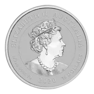 2020 1/3 Oz Australia Striped Marlin Platinum Coin - BU