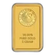 5 Gram Perth Mint Gold Bar - in Assay