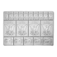 2 oz Silver Bar - SMI Breakway Prepper Eagle Bar (.9999 Fine)