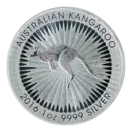 2016 1 oz Australian Silver Kangaroo Bullion Coin