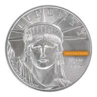 1 oz American Platinum Eagle Bullion Coin (Various Years)