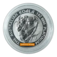 1 oz Australian Platinum Koala (Various Years)