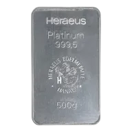 500g Platinum Bar