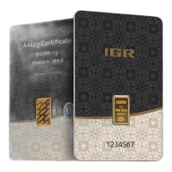 1g Istanbul Gold Refinery Gold Bar