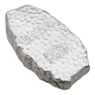 5 oz Tombstone Silver Nugget Bar - Scottsdale Mint