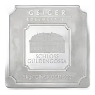 5 Kilo Geiger Edelmetalle Silver Bar