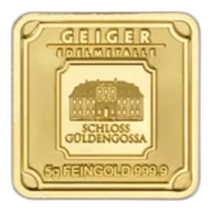 5 gram Gold Bar - Geiger (In Assay)