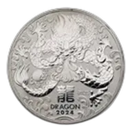 Pre-Owned 1 Kilo Perth Mint Lunar Silver Coin