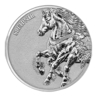1 oz Germania Beasts Silver Round