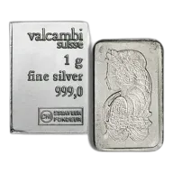 1 Gram Silver Bar (Random Brand)