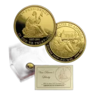 1/2 oz .9999 Fine Gold - US Mint - 2008 1/2 oz Gold Van Buren's Liberty w/Box & COA