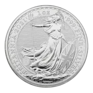 Pre-Owned 1 oz Britannia Silver Coin