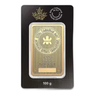 100 gram Gold Bar - Royal Canadian Mint (In Assay)