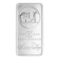10 oz SilverTowne Prospector Silver Bar (New)