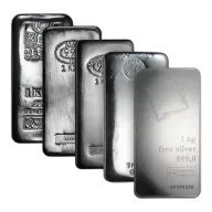 1 Kilo Silver Bar