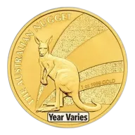 1 Oz Gold Australia Nugget - BU (Random Year)