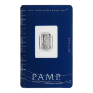 1 Gram PAMP Swiss Platinum Bullion Bar