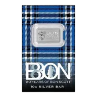 Silver Bar The Perth Mint: Bon Scott 80th Anniversary 10 g Silver 2026