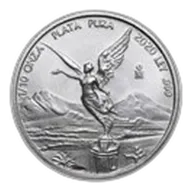 2020 Mexico 1/10 oz Silver Libertad BU