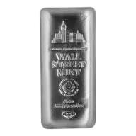 10 oz Silver Wall Street Bar