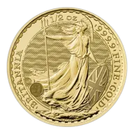 Pre-Owned UK Britannia 1/2oz Gold Coin (2013 - Present) - Mixed Dates