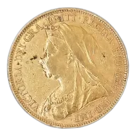 1901-S Queen Victoria Gold Sovereign Sydney Mint