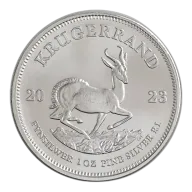 2023 1 oz South African Silver Krugerrand Bullion Coin