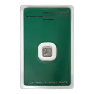 1 Gram Argor-Heraeus Swiss Platinum Bullion Bar