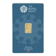 Pre-Owned 1g Britannia Gold Bar