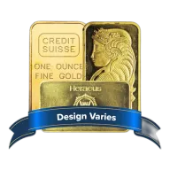 Random 1 oz Gold Bar Impaired