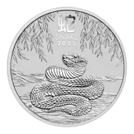 2025 5oz Perth Mint Lunar Year of the Snake Silver Coin