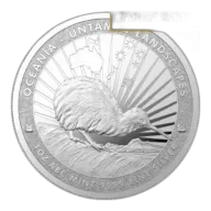 1 oz ABC Untamed Landscapes Kiwi Silver Coin