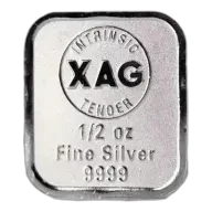 1/2oz Silver Mint Bar - Intrinsic Tender