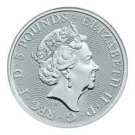 2 oz Queen's Beasts Silver Coin