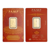 5 gram PAMP Suisse Buddha Gold Minted Bar