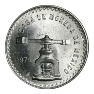 1979 Mexico 1 oz Silver Onza Balance Scale