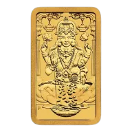 5g Perth Mint Lakshmi Gold Minted Bar