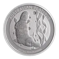 2017 1 oz Australian Platinum Platypus Bullion Coin
