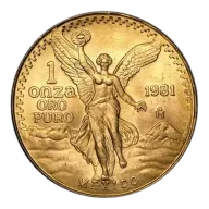 1981 1 Oz Mexican Gold Libertad - BU