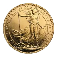 Pre-Owned 1989 UK Britannia 1oz Gold Coin