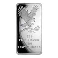 10 oz Silver Eagle Bar