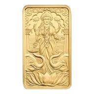 20 Gram Royal Mint Lakshmi Minted Gold Bar