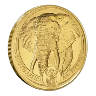 2024 1 oz South African Gold Big Five Elephant Coin (BU)