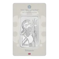 Pre-Owned The Royal Mint Britannia 100g Silver Bar