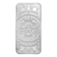 10 oz Aztec Calendar Silver Bar